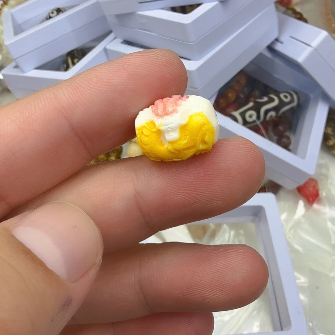 驼骨其他19驼骨龙盘柱配饰一颗