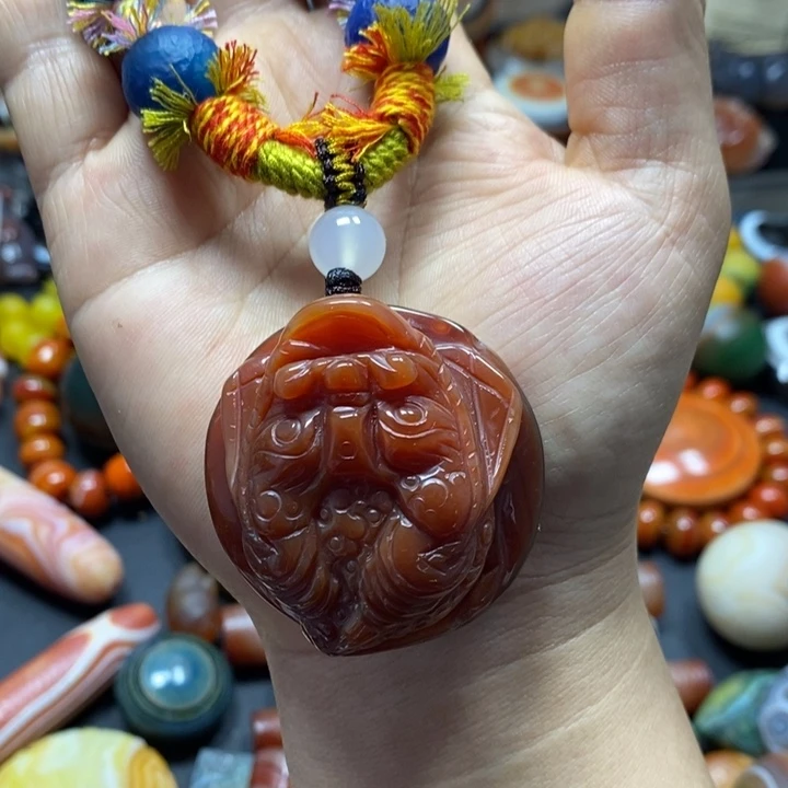 玛瑙/玉髓未镶嵌颈饰