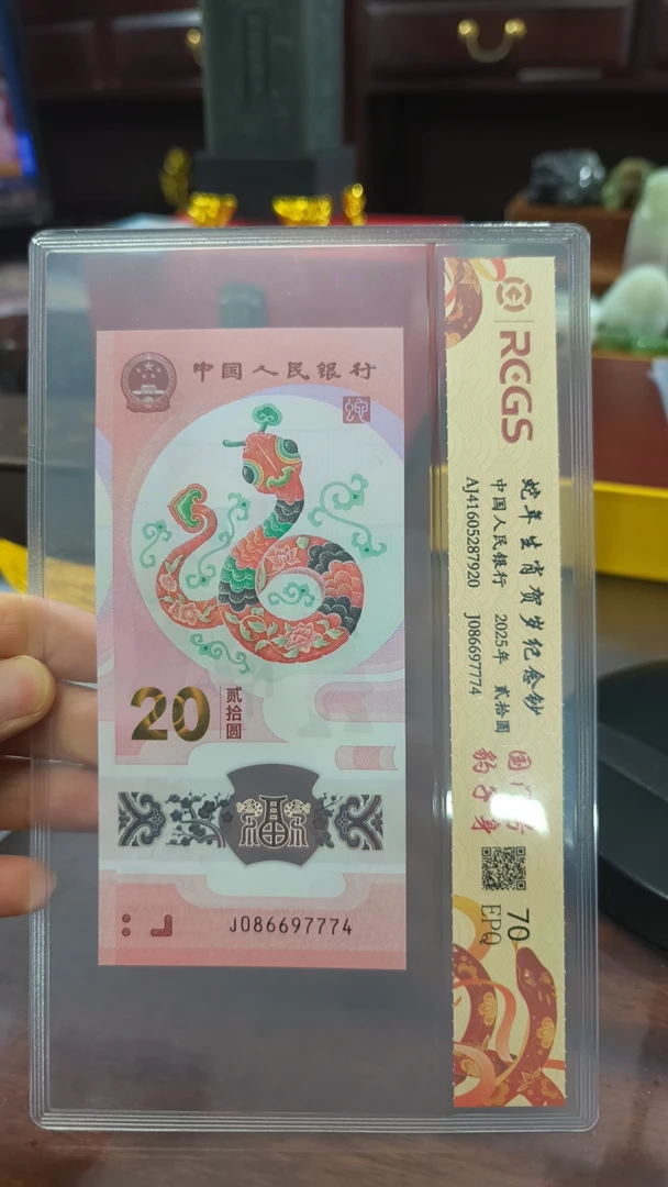 2025纪念钞 蛇钞国门 多样性发货