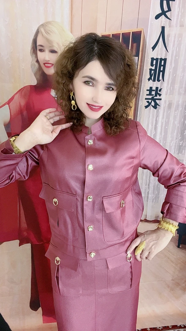 MODA KIZ新款两件套长袖春秋时尚洋气