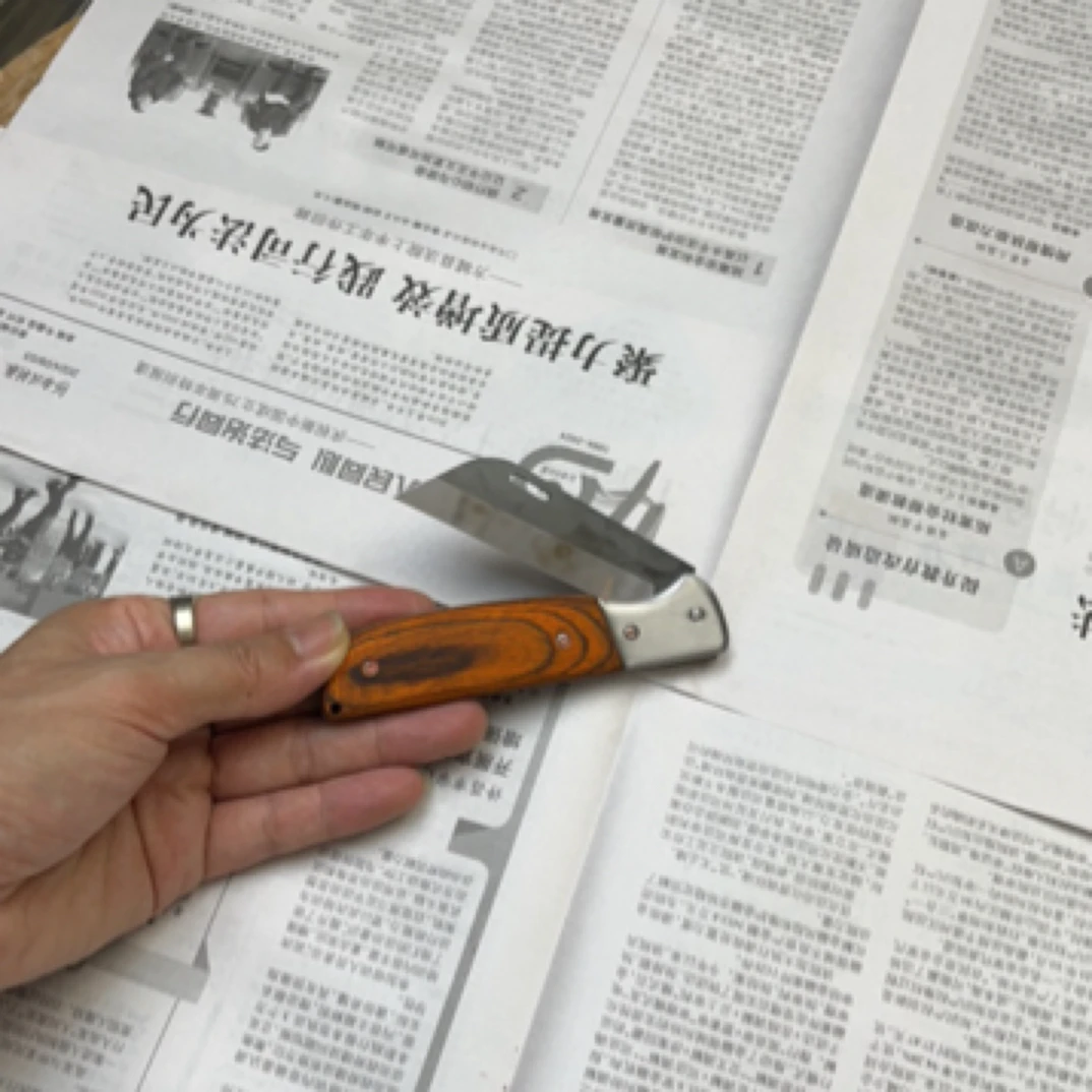 高速钢小折叠刀水果刀嫁接削木削竹子