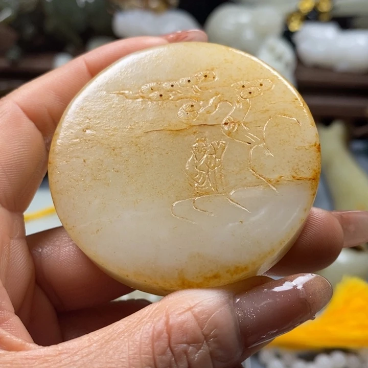 和田玉挂件未镶嵌