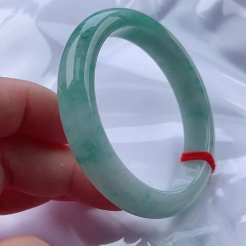 翡翠手镯未镶嵌正55.8