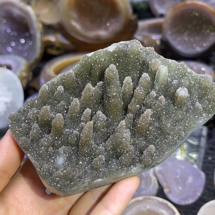 水晶珠宝半成品未镶嵌
