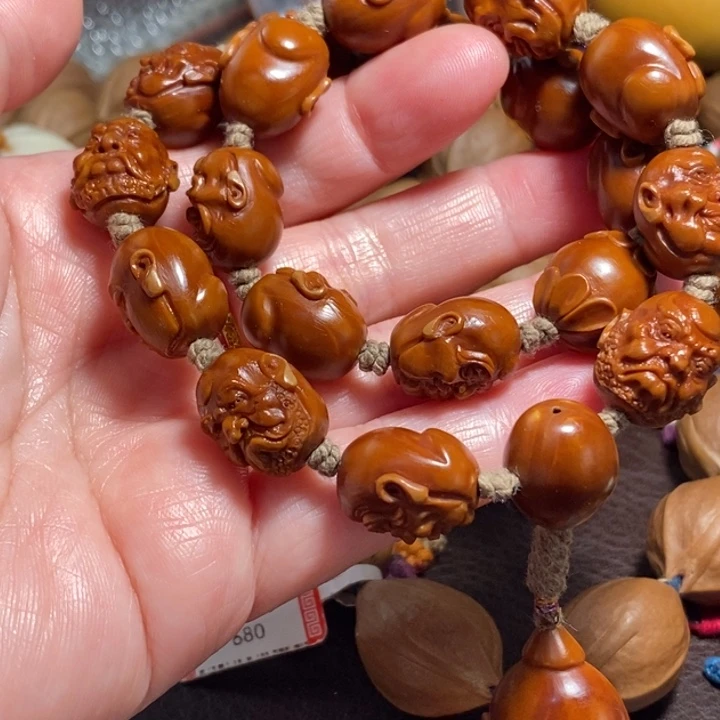 乐***道橄榄核吊坠橄榄核