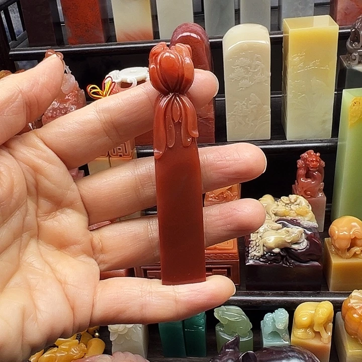 寿山石印石寿山石手工雕刻