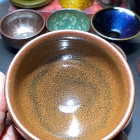 茶盏建盏主人杯茶壶盖碗品茗杯033