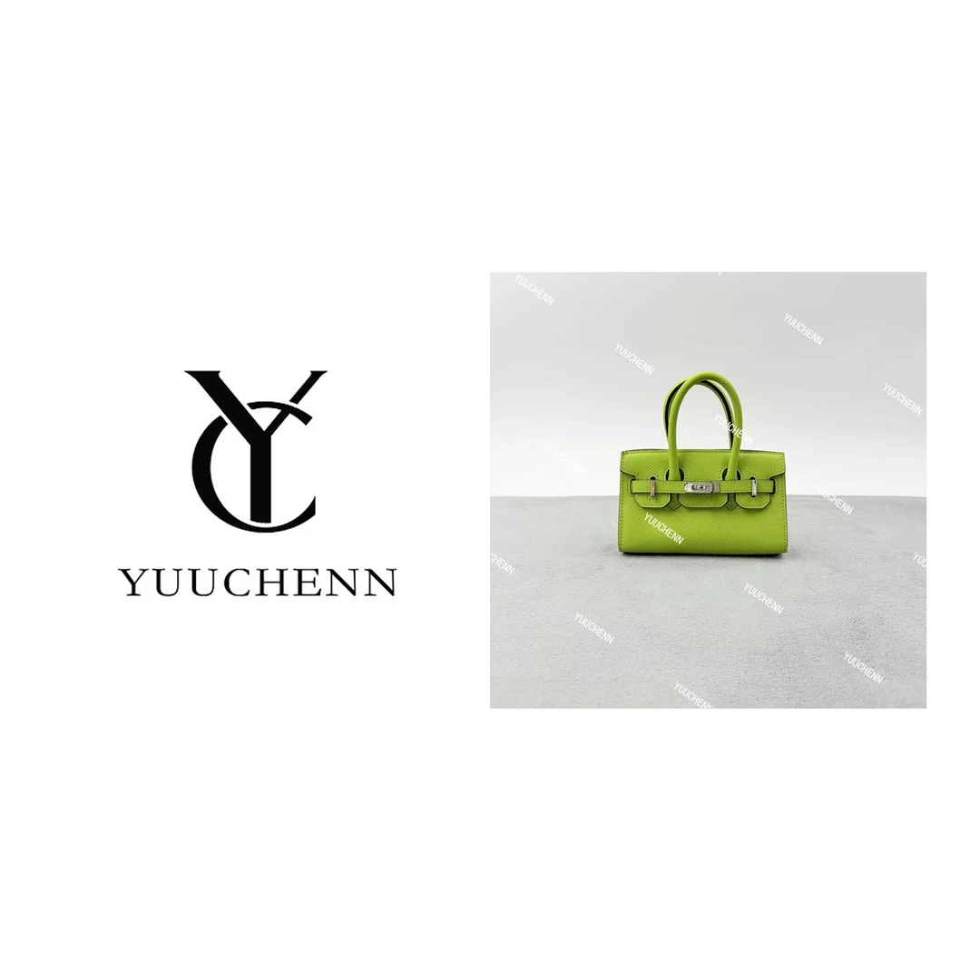 YUUCHENN【birkin】进口牛皮14cm 原创设计高定真皮包 HH6920