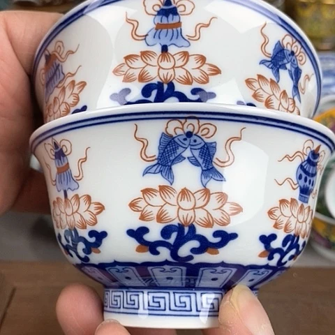 景德镇陶瓷藏式茶碗