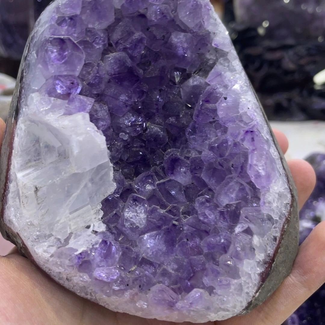 未镶嵌珠宝半成品紫晶