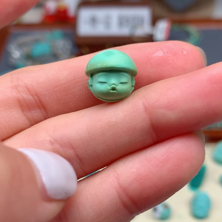 绿松石绿松石配饰未镶嵌