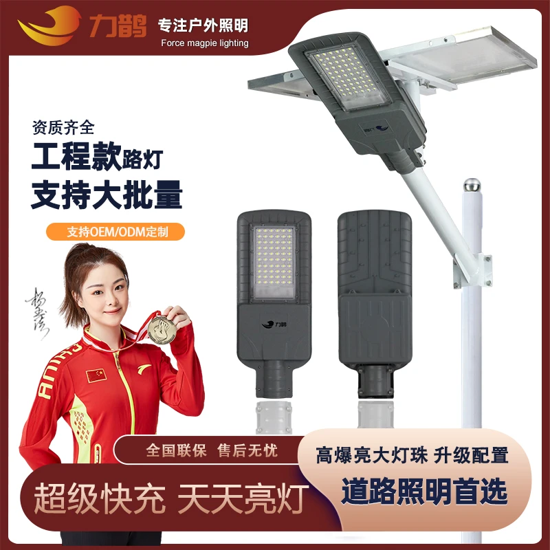 太阳能灯户外工程款太阳能路灯led路灯农村道路灯防水爆亮大功率