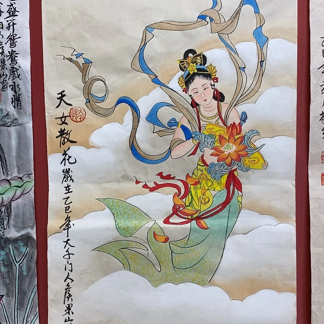 国画大风堂嫡传-侯果山老师作品路