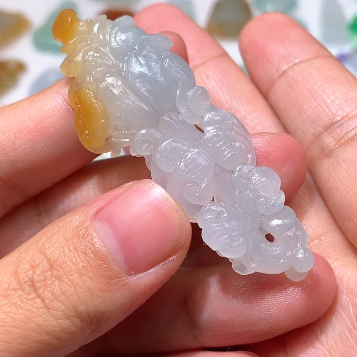 未镶嵌定制翡翠晴*玫瑰花