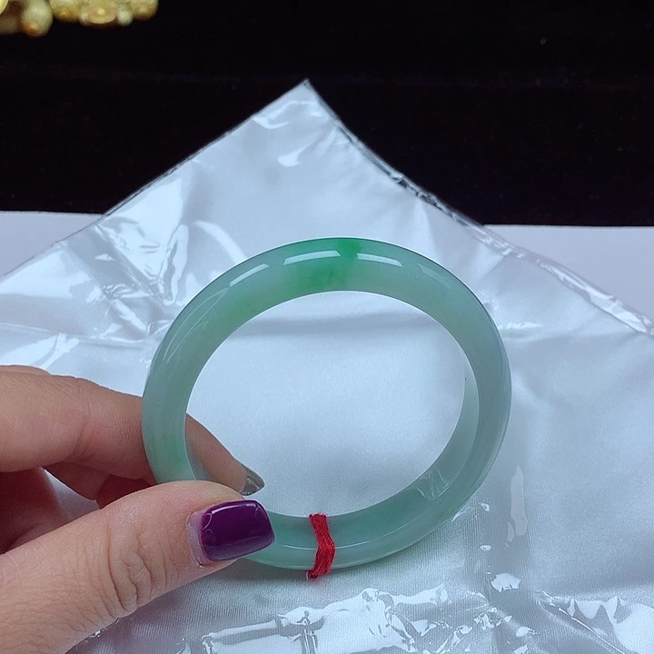 未镶嵌手镯翡翠圈口56