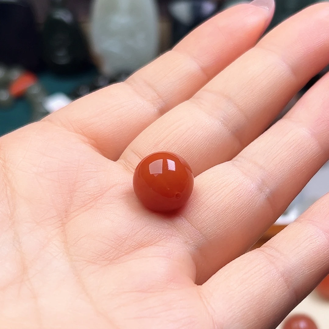 南红玛瑙合金颈饰