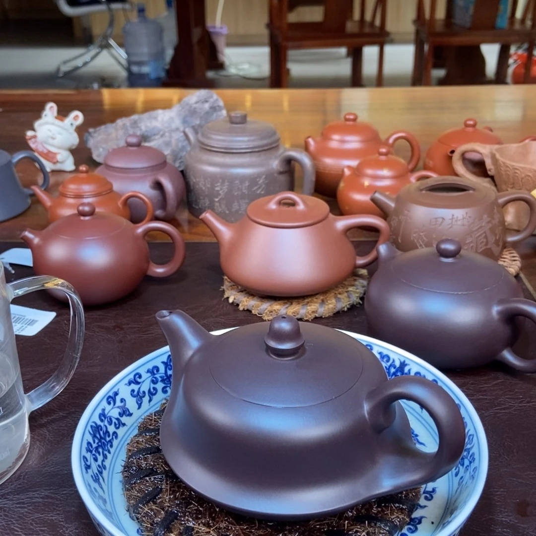 茶壶紫砂木*一帆风顺紫砂壶
