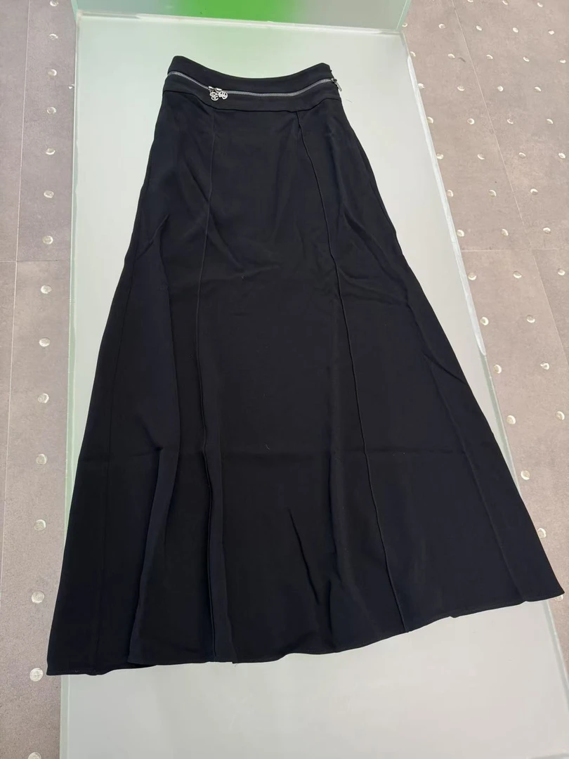 Zouping拉链腰头半裙