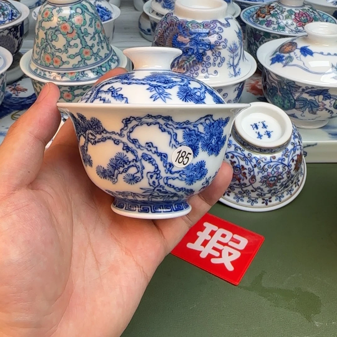 彦祖纯手工手绘茶具185