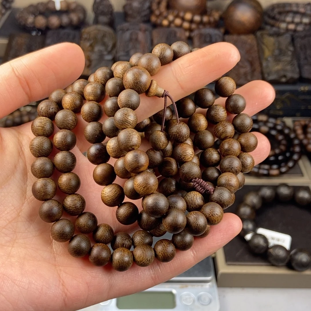沉香手串一***～越南芽庄白棋楠