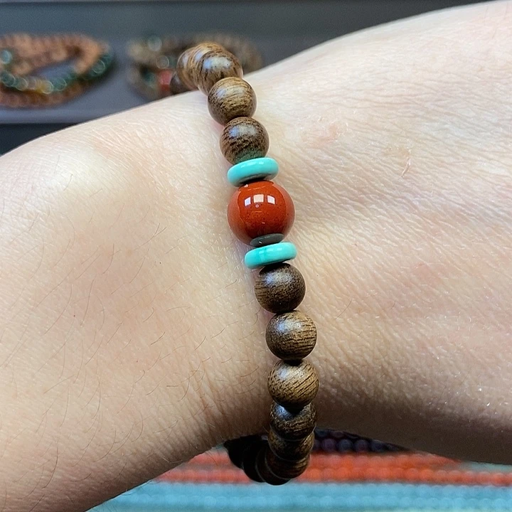 未镶嵌手串沉香0.6