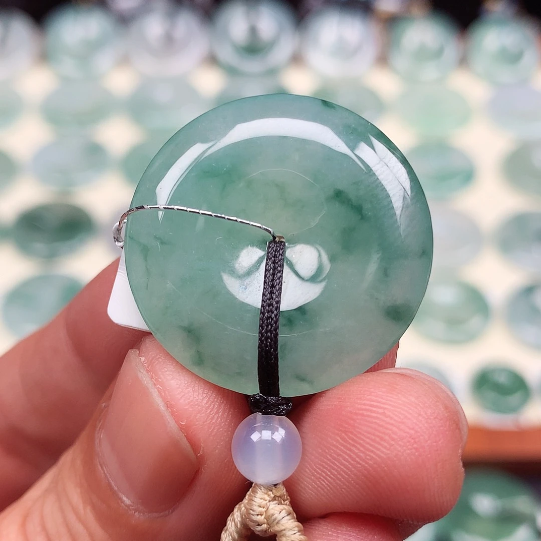 颈饰未镶嵌翡翠28.2-5.7mm