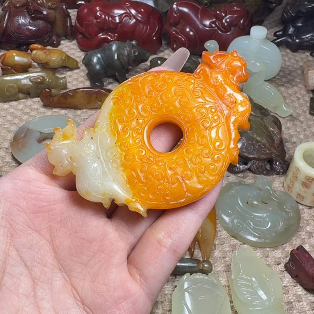 白玉菩提吊坠挂件