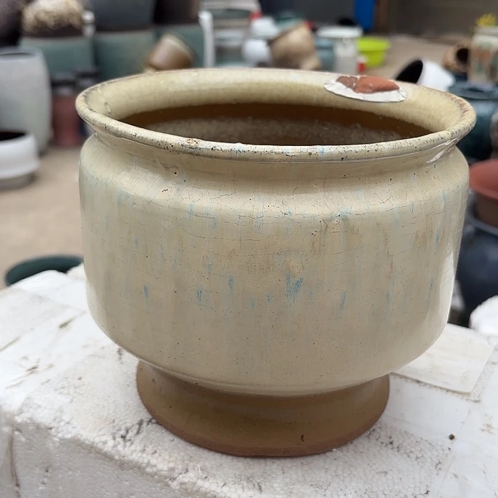 红陶瑕疵口径20*17