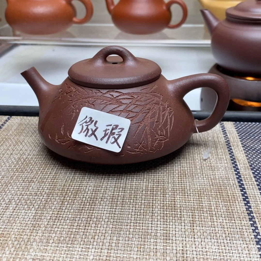茶壶紫砂220毫升无添加中槽青