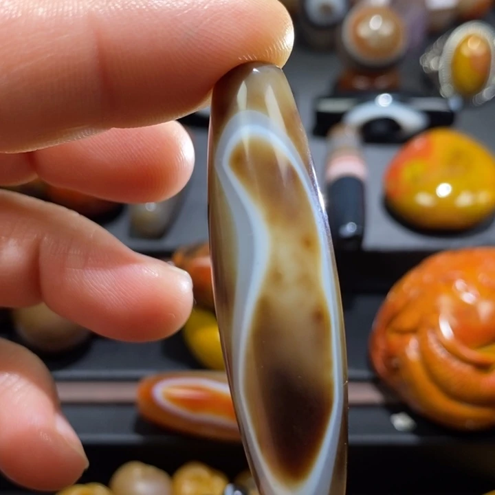 玛瑙/玉髓未镶嵌挂件