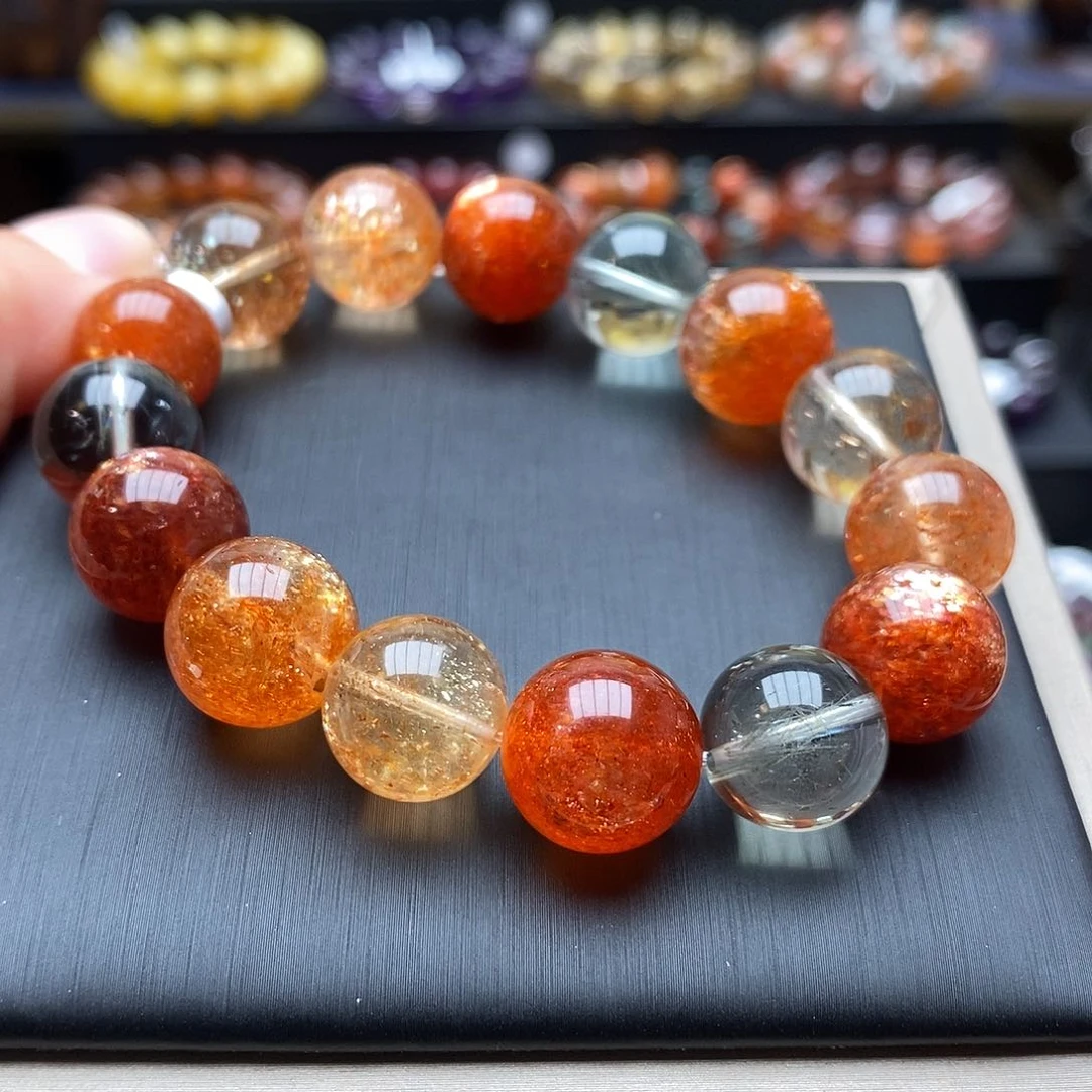 日光石手链未镶嵌