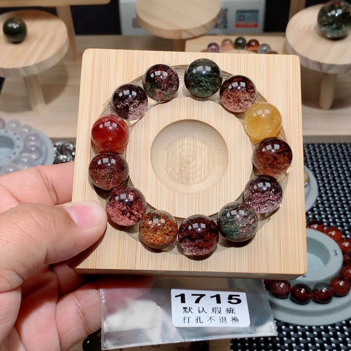 衍***生水晶未镶嵌项链单珠组串