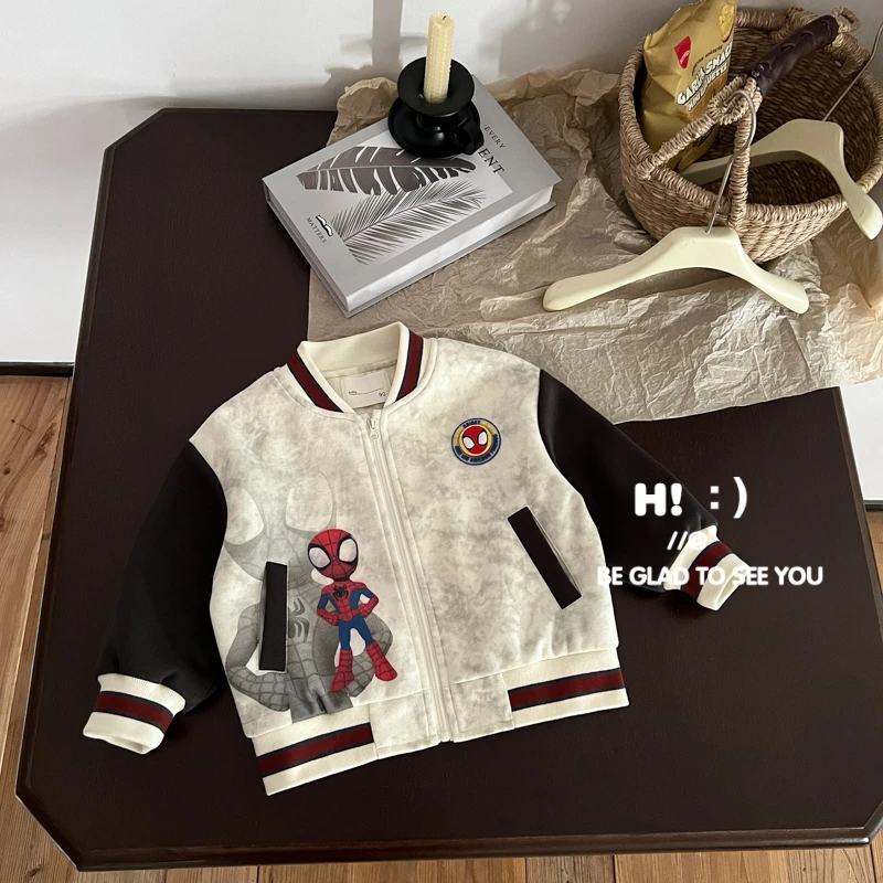 【现货】郝叔童品春季新款高货男宝针织外套2025时尚洋气百搭HJ5110