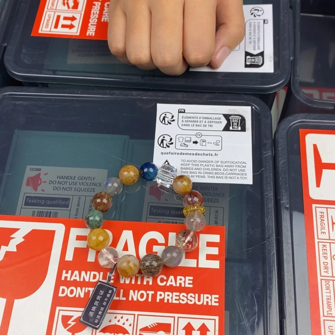 手链银S925镶嵌水晶
