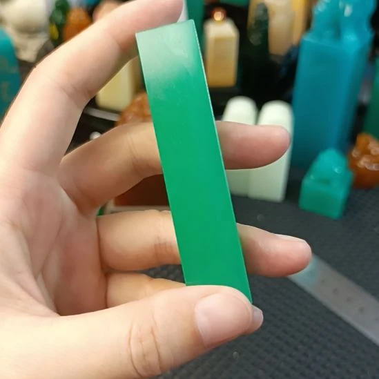 寿山石印石雅安绿素章