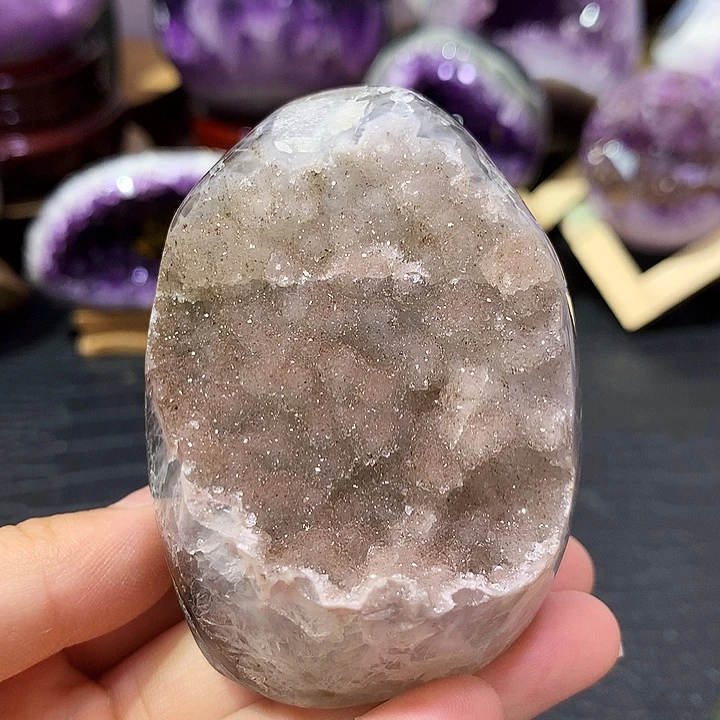 未镶嵌珠宝半成品紫晶