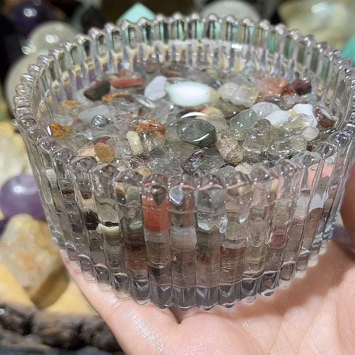 水晶珠宝半成品未镶嵌默认微瑕