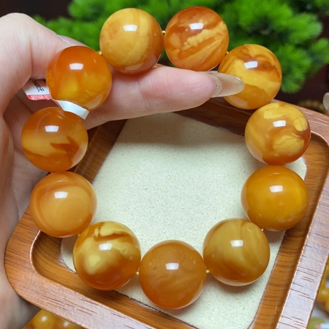 【闪购商品】未镶嵌蜜蜡手链手串