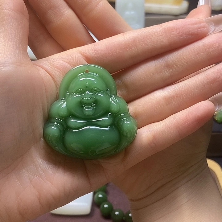 和田玉未镶嵌项链