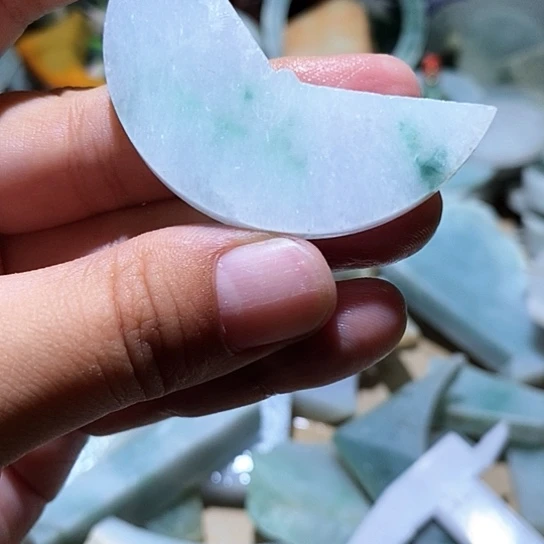 翡翠散珠边角料103
