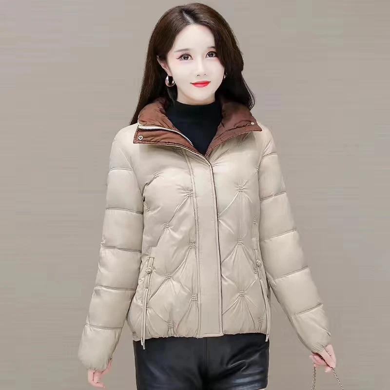 加厚白鸭绒羽绒服