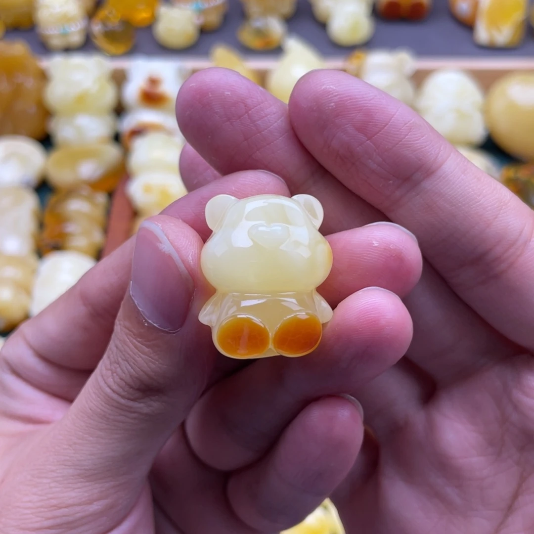 琥珀未镶嵌裸石蜜蜡