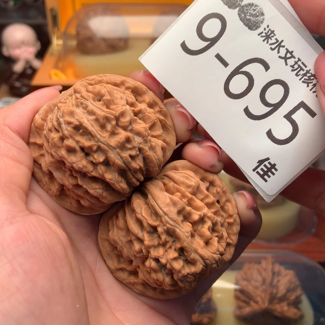 文玩核桃把件46四座楼