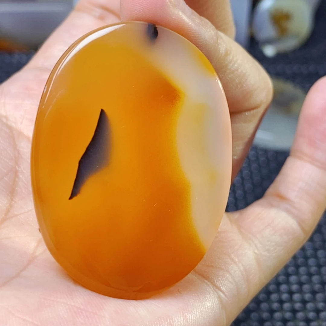 未镶嵌玛瑙/玉髓珠宝半成品