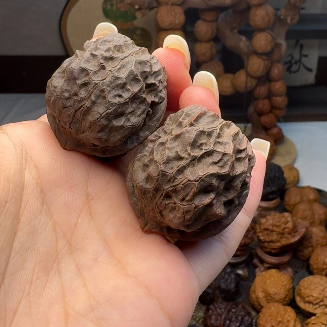 把件文玩核桃紫金甲壳虫38.2 天然地闷