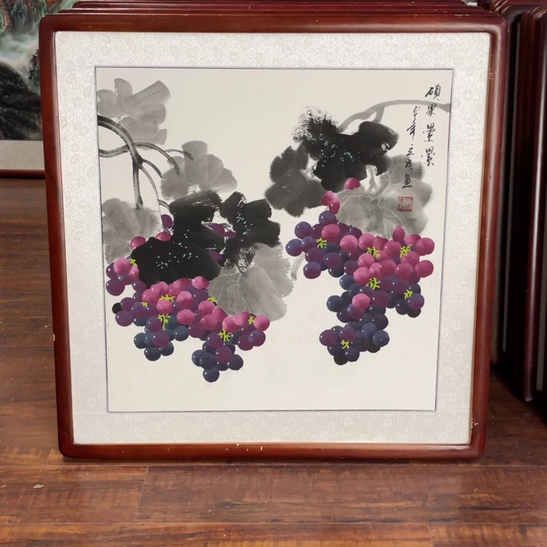 国画带框尺寸63*63厘米