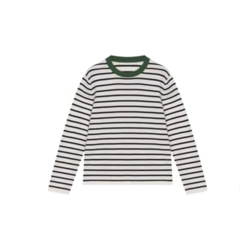 【鄂】简约经典条纹百搭打底上衣-ER246A