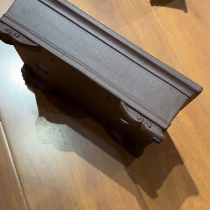 紫砂花盆边*半手工制作