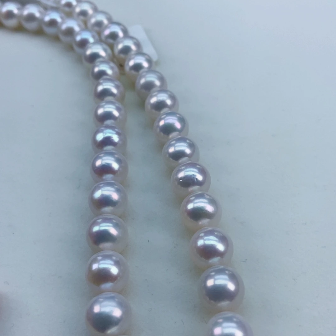 银S925镶嵌淡水珍珠9/11冷光炫彩