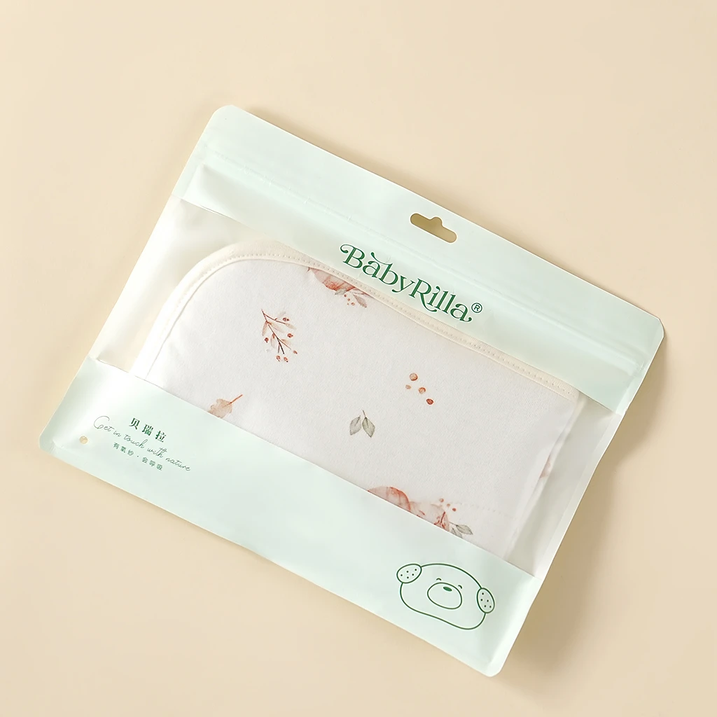 【贝瑞拉云片枕】新生儿宝宝平枕防吐奶吸汗透气纯棉婴儿枕巾